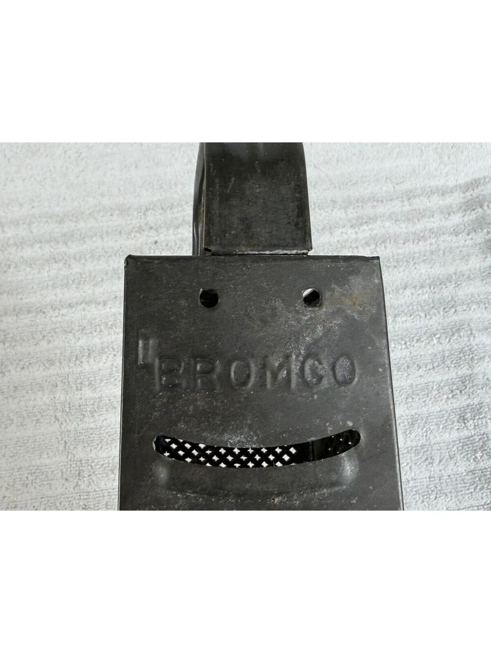 Vintage BROMCO Box Grater Primitive Rustic Metal Kitchen Tool Decor